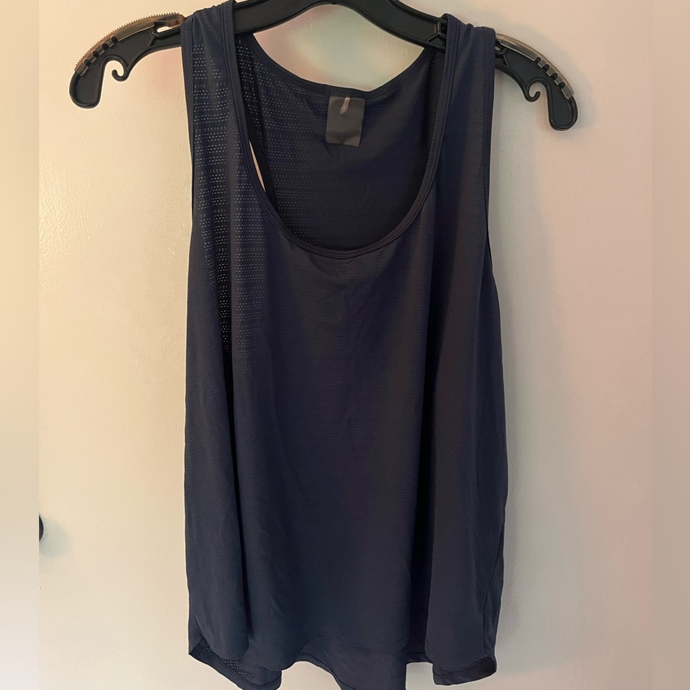 Calia Blue Mesh Tank Top